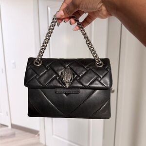 Kurt Geiger Kensington Mini Quilted Leather Crossbody Bag